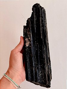 Turmalina Negra TN54 - 1314g - Proteção Energética e Espiritual, Inseguranças e Soluções