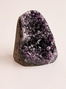Drusa de Ametista Encantada DAE182 - 436g - Portal Mágico; Eleva a Vibração, a Intuição e Conexão Espiritual