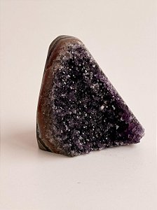 Drusa de Ametista Encantada DAE179 - 262g - Portal Mágico; Eleva a Vibração, a Intuição e Conexão Espiritual