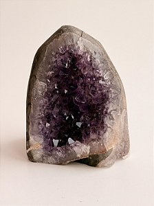 Drusa de Ametista Encantada DAE176 - 438g - Portal Mágico; Eleva a Vibração, a Intuição e Conexão Espiritual
