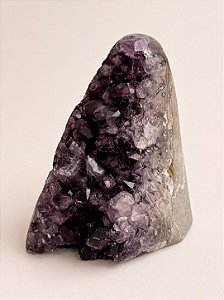 Drusa de Ametista Encantada DAE175 - 332g - Portal Mágico; Eleva a Vibração, a Intuição e Conexão Espiritual