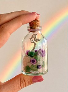 Patuá das Fadas - Pequeno Jardim Encantado para Atrair as Fadas
