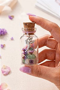 Mini Patuá das Fadas - Pequeno Jardim Encantado para Atrair as Fadas