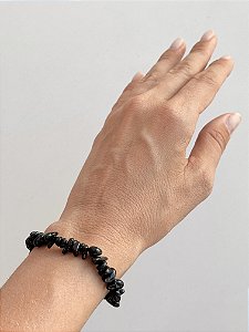 Pulseira de Obsidiana - Proteção; Concentração; Autodescoberta; Consciência sobre seus Erros