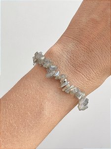 Pulseira de Labradorita - Pedra da Magia; Quem é você; Conexão Espiritual