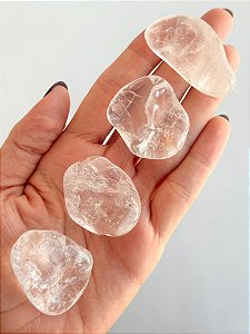 Quartzo Cristal Rolado - Intensificador, Iluminação e Energização
