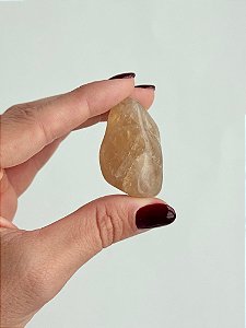 Citrino Natural Rolado - Autoestima, Alegria e Prosperidade