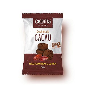 Cookies de Cacau Sem Glúten Celivita 30g *Val.101124