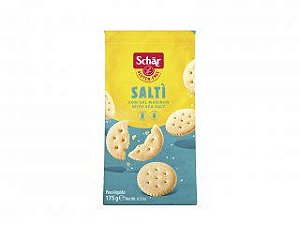 Biscoito Salgado Saltí Sem Glúten Schär 175g *Val.201124
