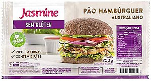 Pão de Hambúrguer Australiano SG Jasmine 300g *Val.070824