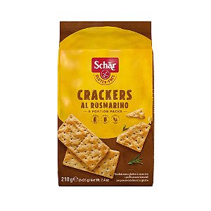 Crackers Al Rosmarino Sem Glúten Schar 210gr *Val.100324