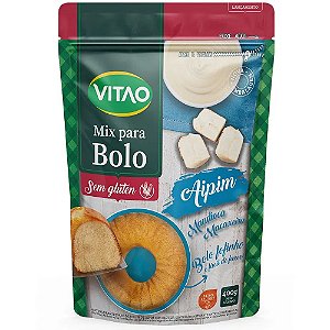 Mistura para Bolo de Aipim Sem Glúten Vitao 400g *Val.250424