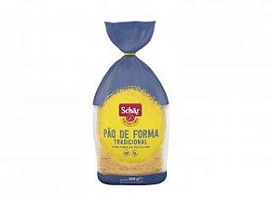 Pão de Forma Tradicional Sem Glúten Schar 200gr *Val.030125