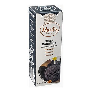 Biscoito Recheado Black Baunilha Sem Glúten Sem Leite Marilis 100g *Val.050524