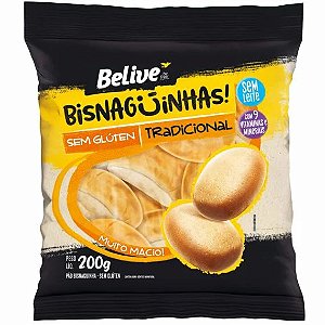 Bisnaguinha Tradicional SG e SL Belive 200g  *Val.040624