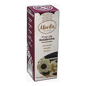 Biscoito Flor de Goiabinha Sem Glúten Sem Leite Marilis 100g *Val.021024