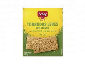 Torradas Leves com Cereais Sem Glúten e Vegano Schar 125gr *Val.150425