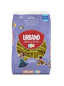 Macarrão Mini Pena de Espinafre Sem Glúten Urbano 500g *Val.1501224