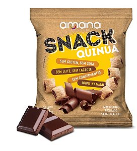 Snack de Quinua com Recheio de Chocolate SG Amana 40g* Val.050225