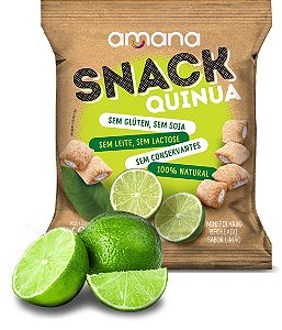 Snack de Quinua com Recheio de Limão SG Amana 40g *Val.031024