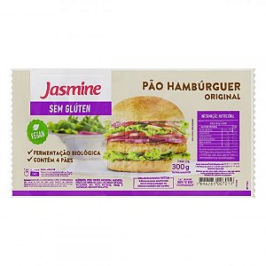 Pão de Hambúrguer Original SG e Veg Jasmine 300g *Val.161024