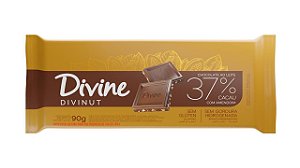 Barra de Chocolate ao Leite com Amendoim SG Divine 90g *Val.060424