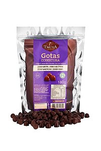 Gotas de Chocolate Cobertura SG e Veg Tnuva 180g *Val.260225