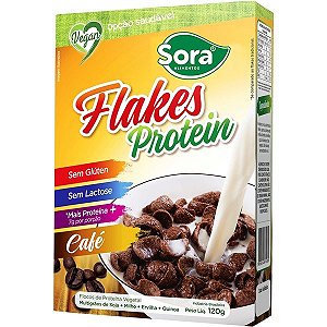 Cereal Flakes Protein Café SG, SL e Veg Sora 120g *Val.251223