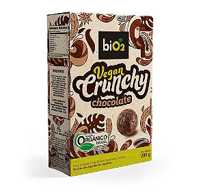 Cereal Matinal Orgânico Vegan Crunchy Chocolate SG bio2 200g* Val.100425