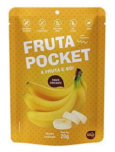 Fruta Pocket Banana Liofilizada SG Solo Snacks 20g *Val.141024