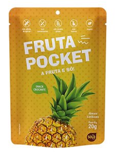 Fruta Pocket Abacaxi Liofilizada SG Solo Snacks 20g *Val.130924