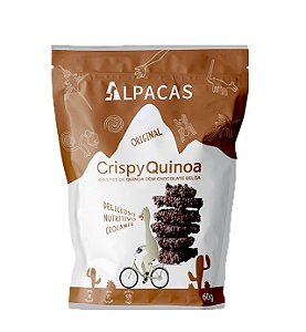 Crispy Quinoa Original com Chocolate Belga SG Alpacas 60g *Val.310824