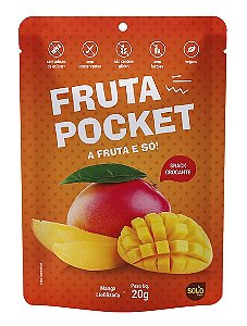 Fruta Pocket Manga Liofilizada SG Solo Snacks 20g *Val.261024