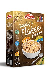 Cereal Flakes Açucarado Premium Sem Glúten e Sem Lactose Goody's 270g *Val.311024