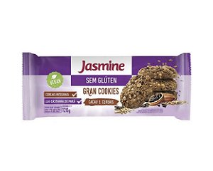 Cookies Cacau e Cereais Veg SG Jasmine 120g *Val.111223