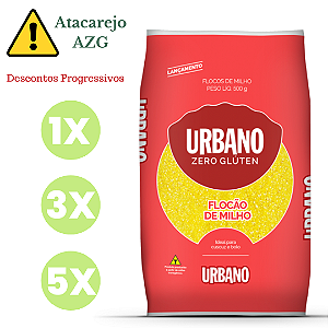 Flocão de Milho Sem Glúten Urbano 500g *Val.031124