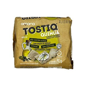 Tostiq de Quinoa com Azeite SG Amana 70g *Val.081124