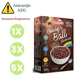 Cereal Ball Premium Sem Glúten e Sem Lactose Goody's 220g *Val.230125