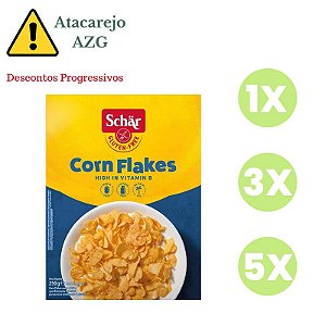 Cereal Corn Flakes Sem Glúten Schar 250gr *Val.071124
