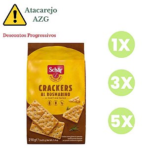 Crackers Al Rosmarino Sem Glúten Schar 210gr *Val.100324