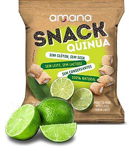 Snack de Quinua com Recheio de Limão SG Amana 40g *Val.031024