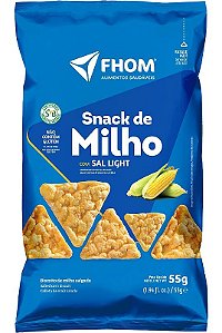 Snack de Milho Sabor  Sal Light SG Fhom 55g Val.091223
