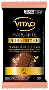 Chocolate ao Leite Crocante Sem Glúten Marcante Vitao 22g *Val220924