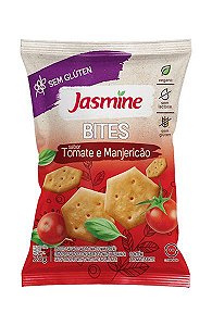 Biscoito Salgado Bites Tomate e Manjericão Sem Glúten Jasmine 25g *Val.140524