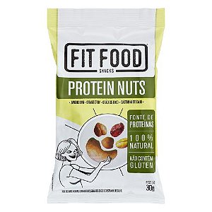 Snacks Protein Nuts Sem Glúten Fit Food 30g *Val.080124