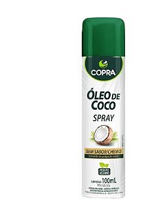 Spray Óleo de Coco S/ Sabor/Cheiro Vegano Copra 100ml *Val.300126