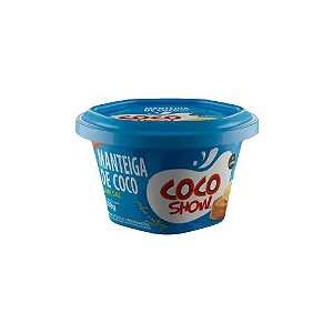 Manteiga de Coco com Sal Sabor Manteiga Coco Show Copra 200g *Val.170624