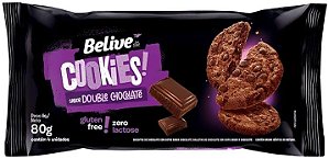 Cookie Double Chocolate SG e Sem Açúcar Belive 67g *Val.300824