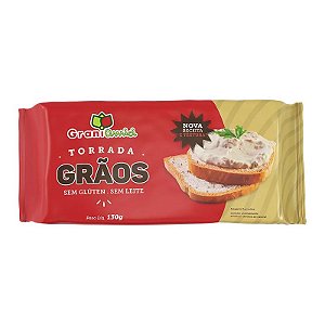 Torrada Grãos Sem Glúten Grani Amici 130g *Val.290524