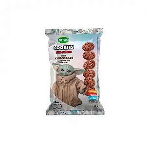 Cookies Choolate c/ Gotas de Chocolate SG (Yoda) Disney Vitao 60g*Val.260125